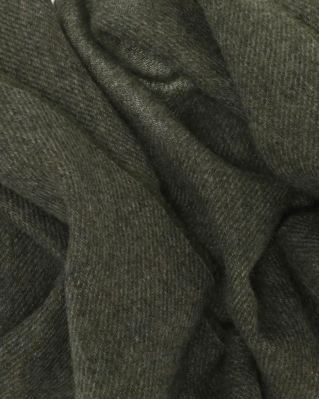 BUFANDA VERDE DE CASHMERE  FULHAM