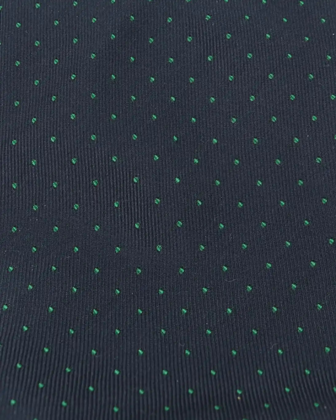 CORBATA DE SEDA AZUL CON TOPOS PETRONIUS