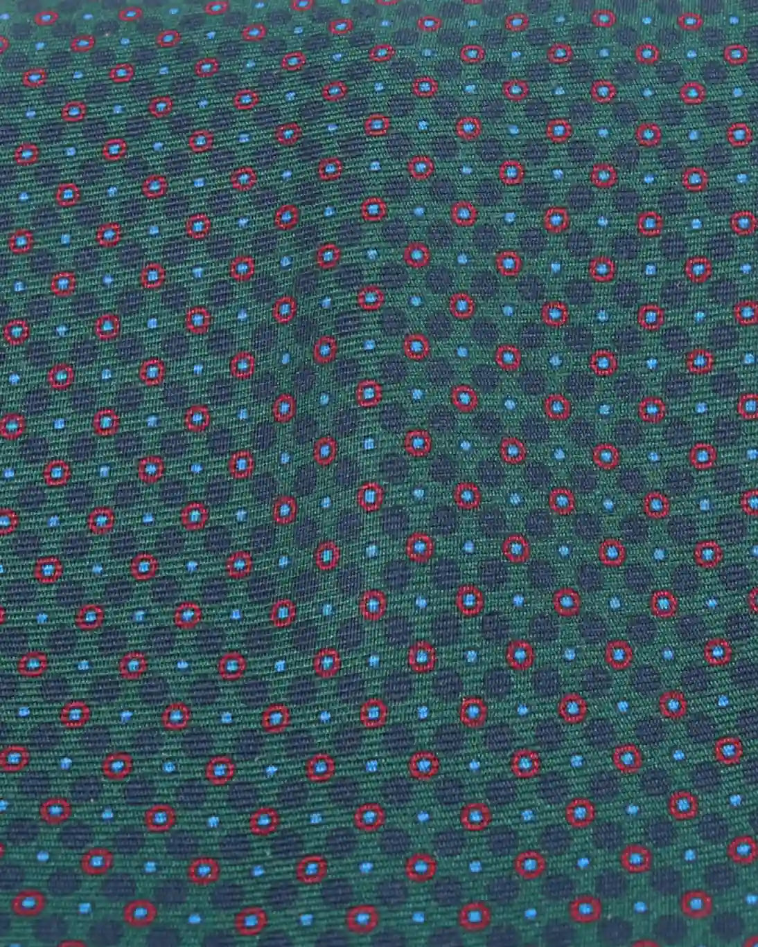CORBATA DE SEDA VERDE ESTAMPADA FULHAM