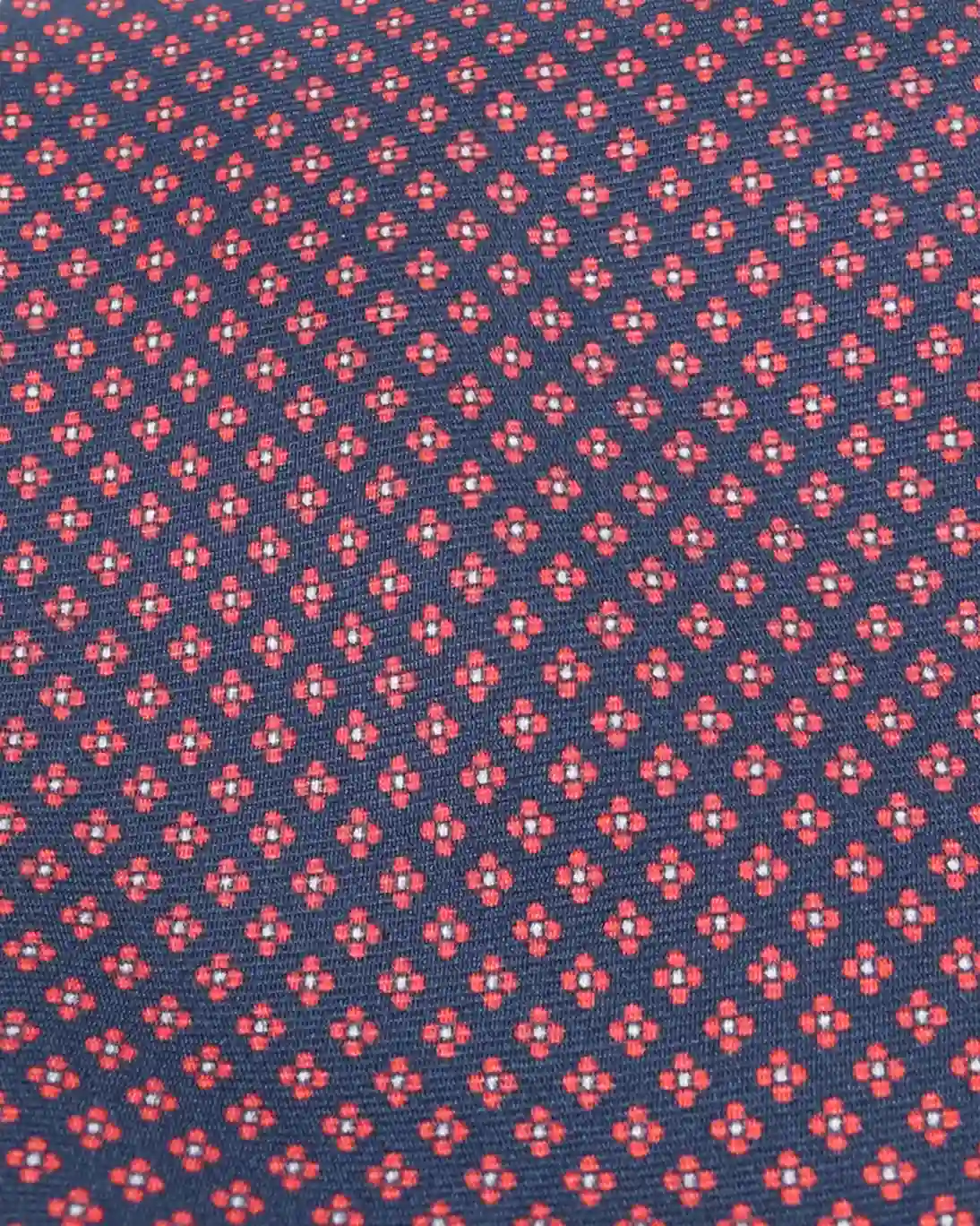 CORBATA DE SEDA NAVY CON FLORES FULHAM