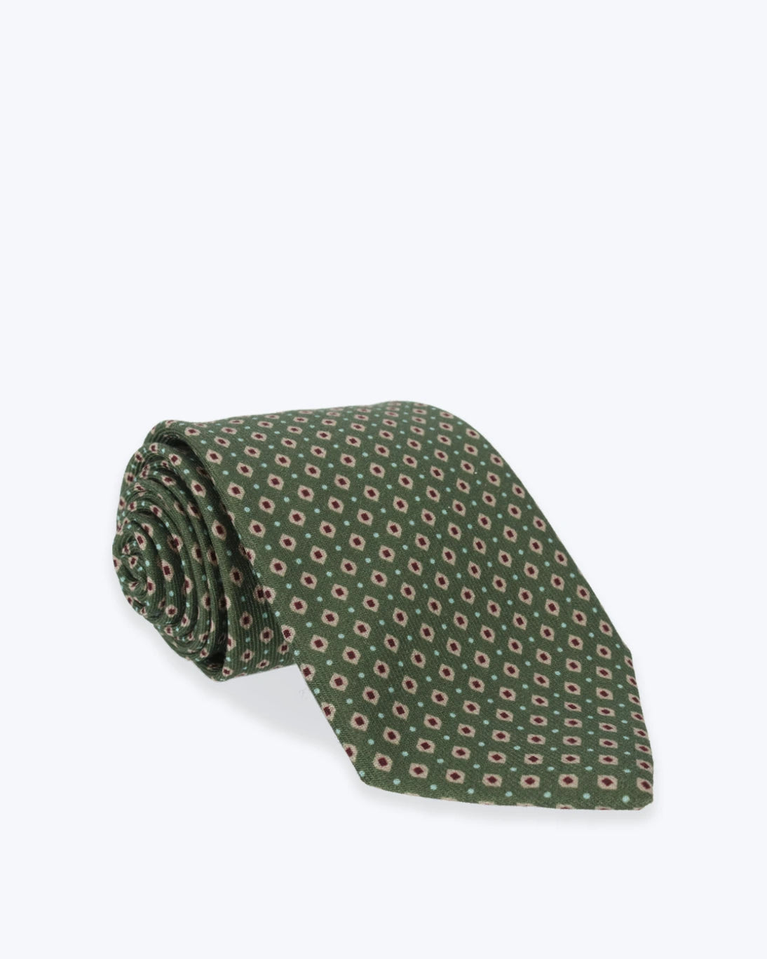 CORBATA VERDE ESTAMPADA FULHAM