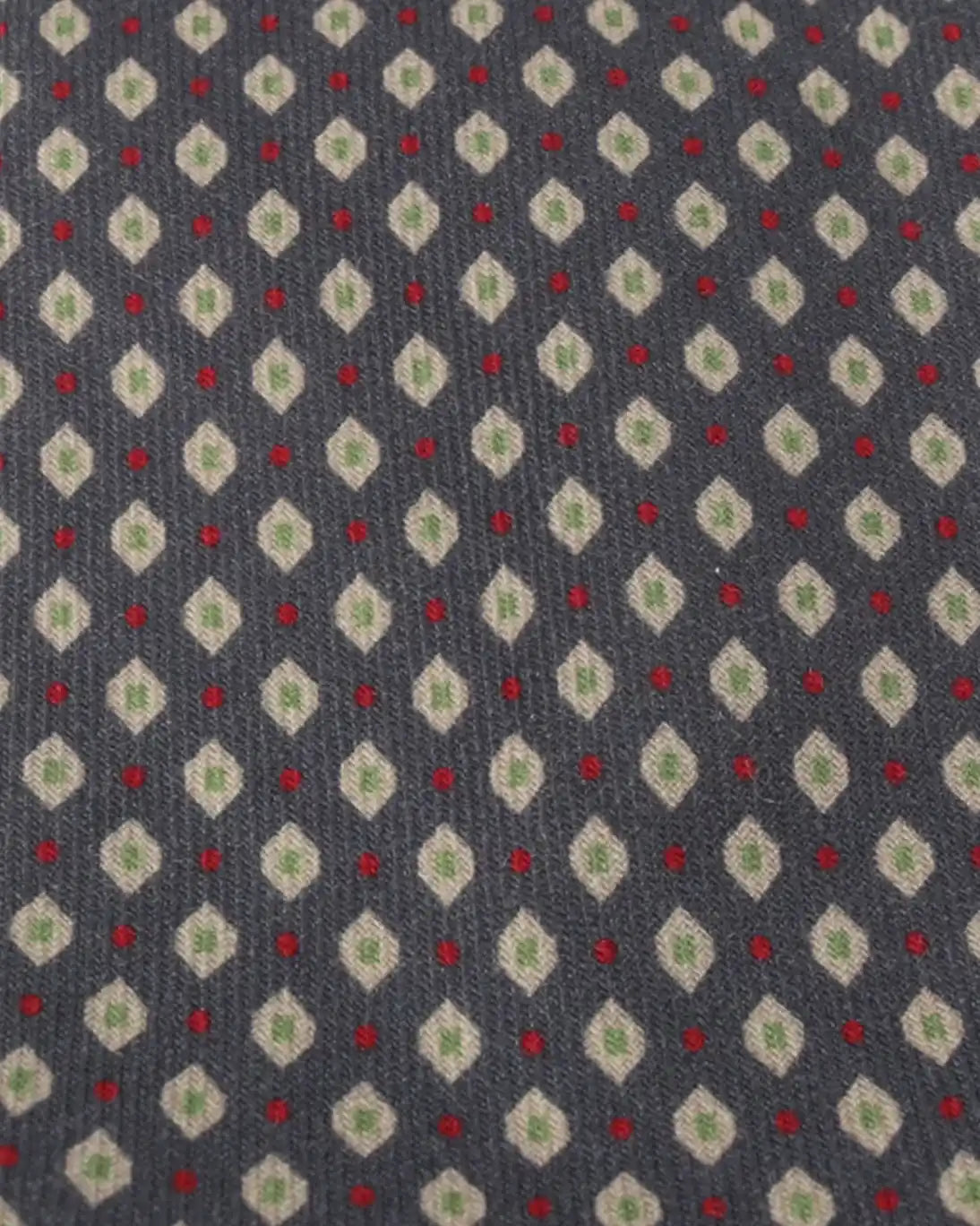 CORBATA DE LANA GRIS ESTAMPADA FULHAM