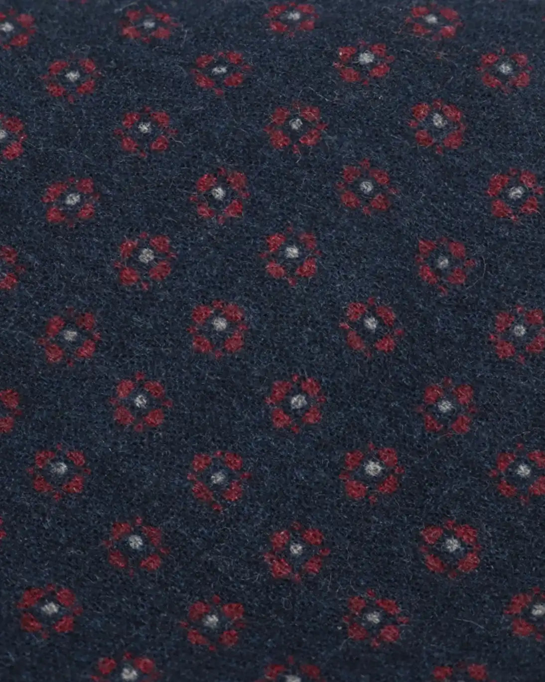 CORBATA NAVY FLOR ROJA FULHAM