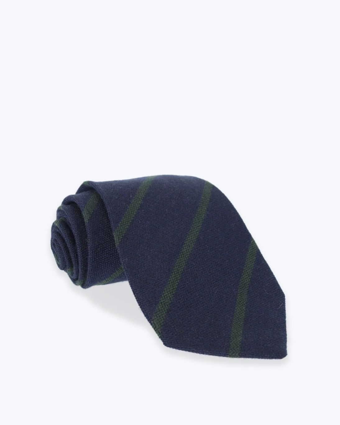 CORBATA DE LANA NAVY CON RAYAS FULHAM
