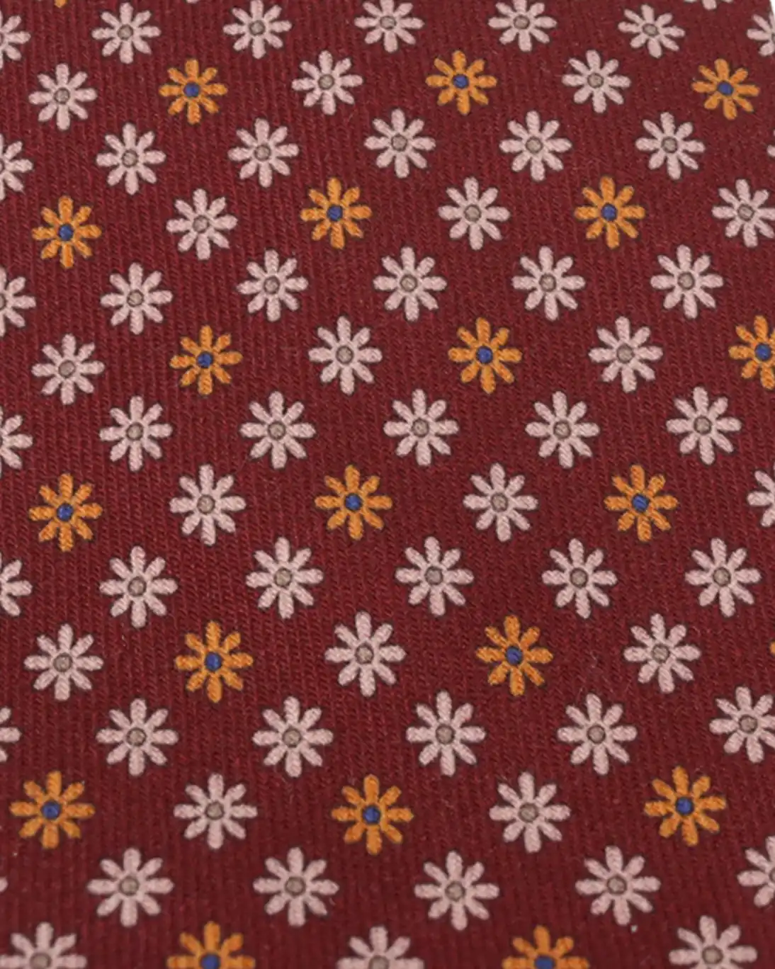 CORBATA TEJA CON FLORES FULHAM