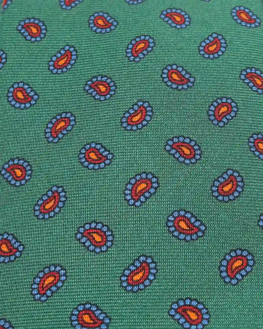 CORBATA VERDE ESTAMPADA ATKINSONS