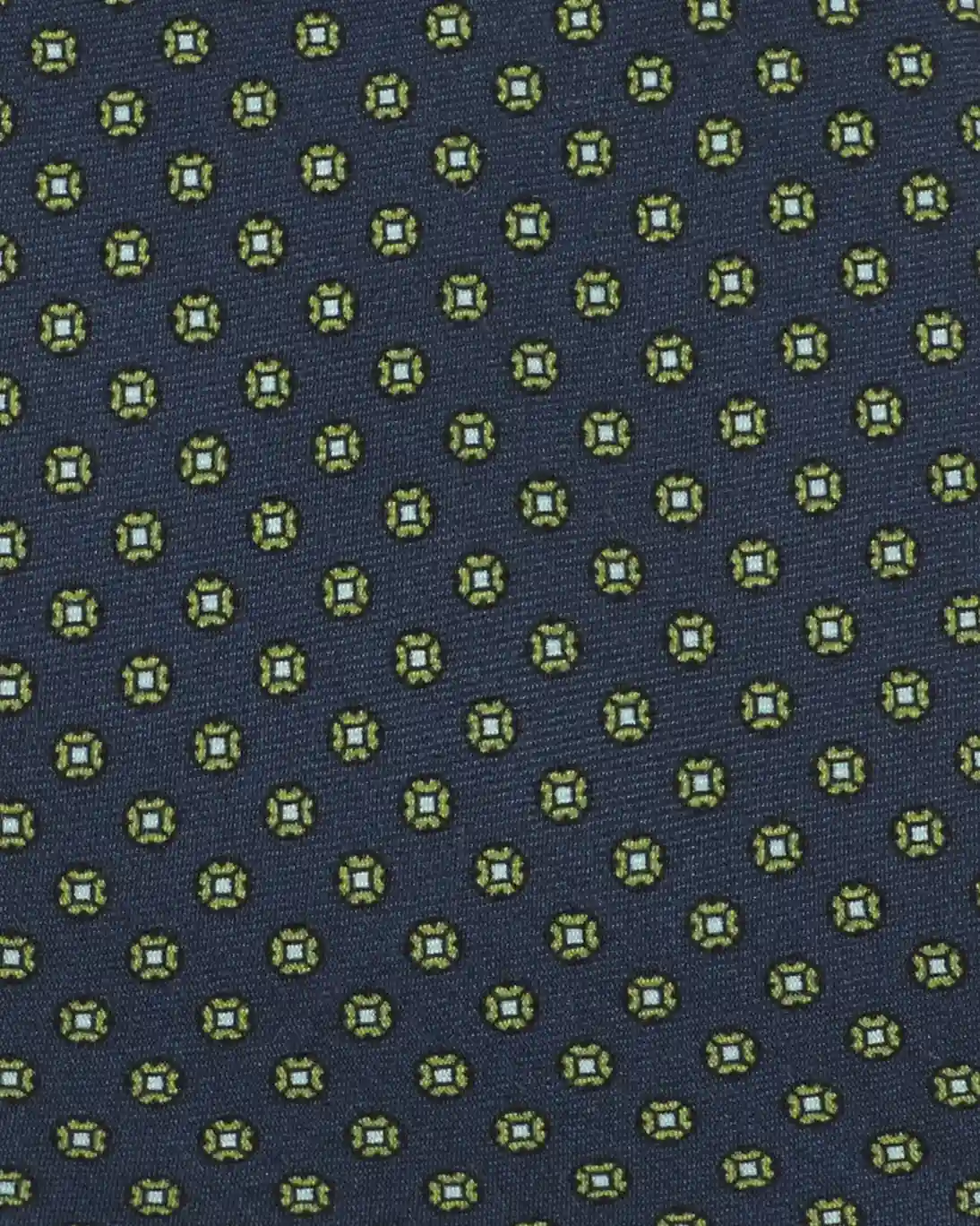 CORBATA AZUL FLOR VERDE FULHAM