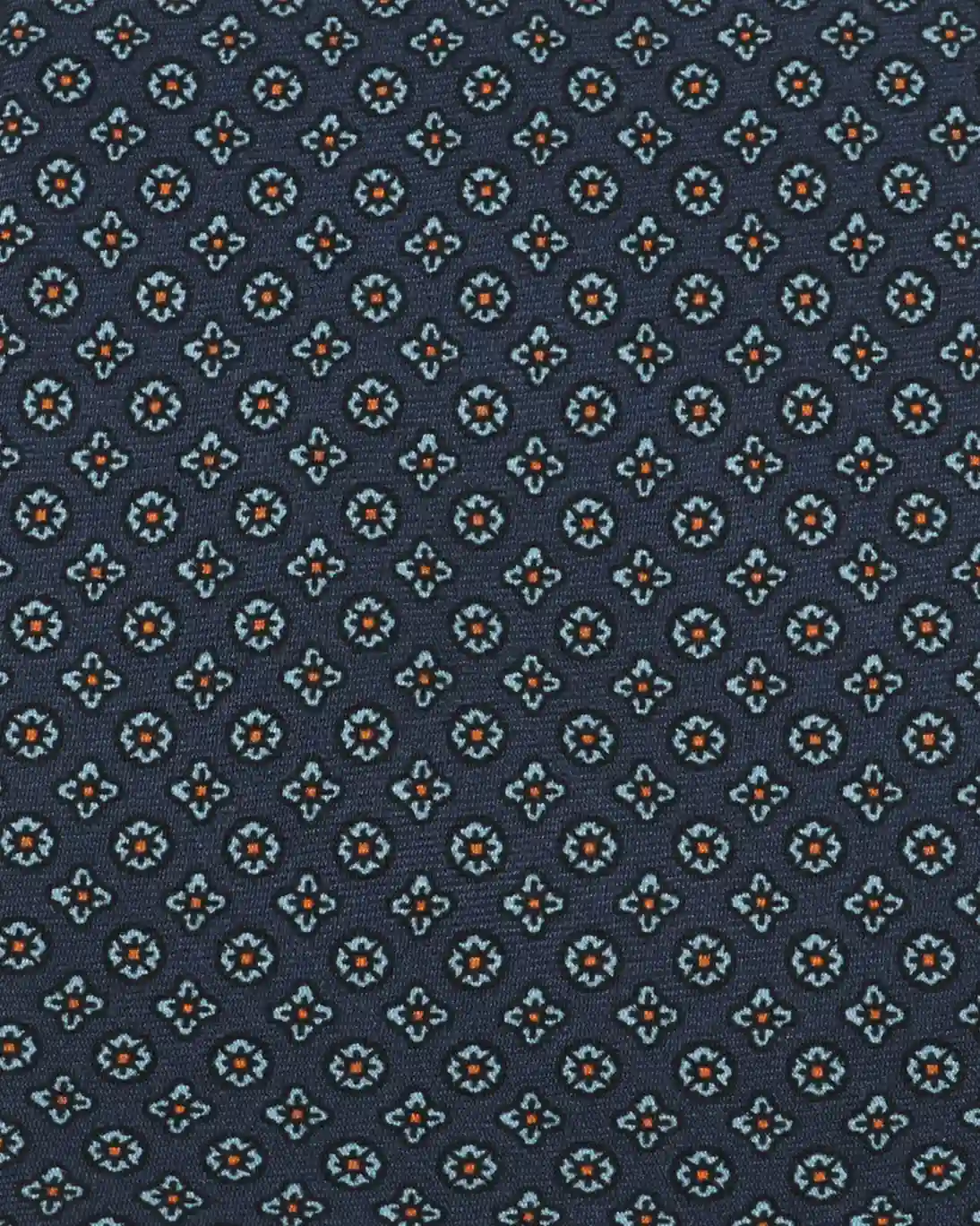 CORBATA AZUL CON FLORES FULHAM