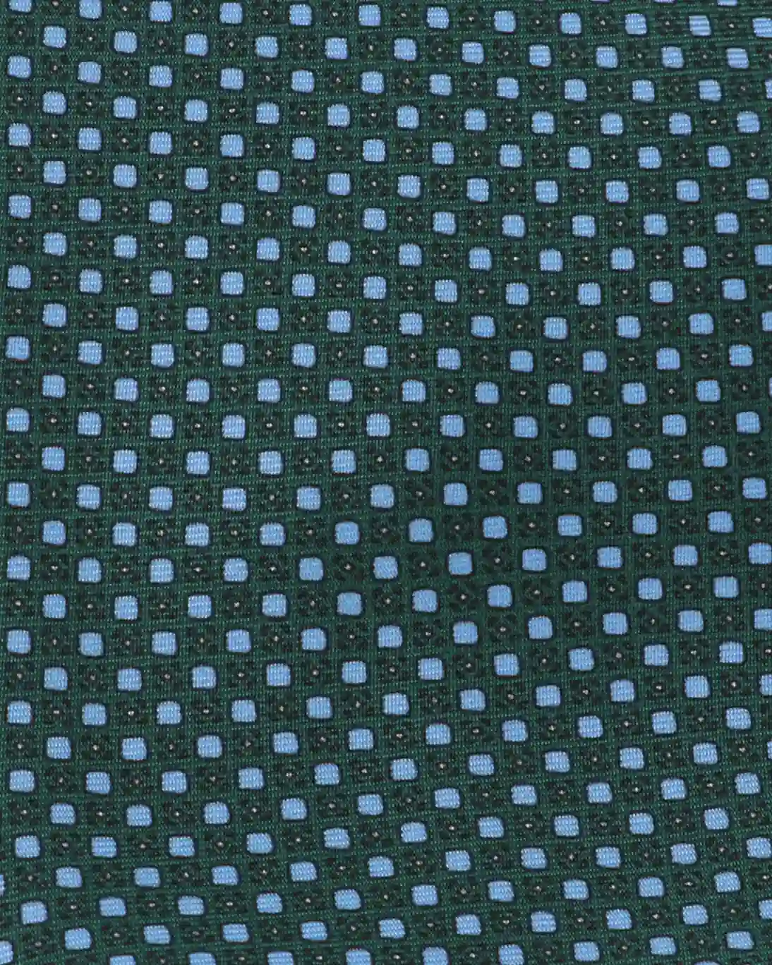 CORBATA VERDE FIGURA GEOMÉTRICA FULHAM