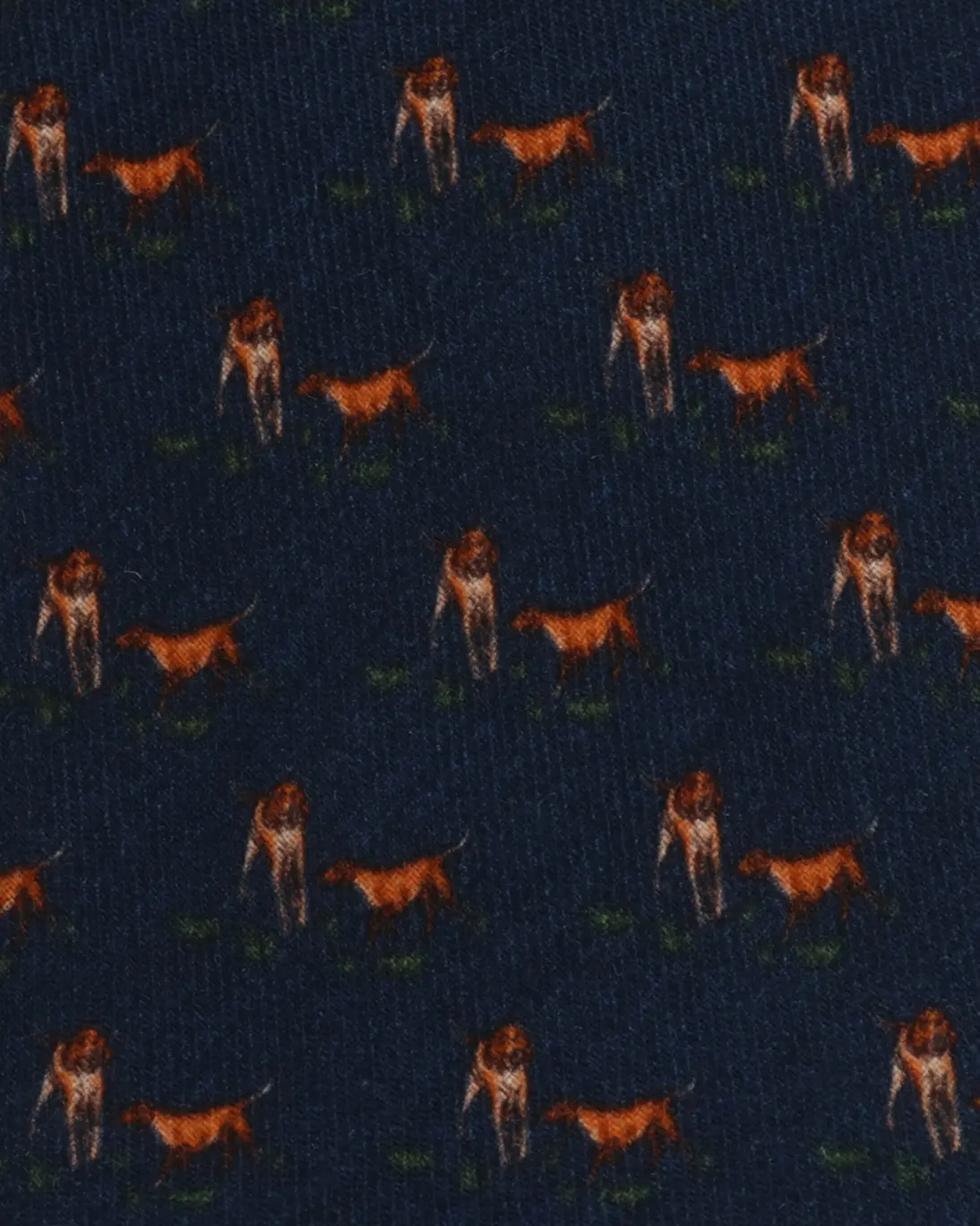 CORBATA NAVY CON PERROS FULHAM