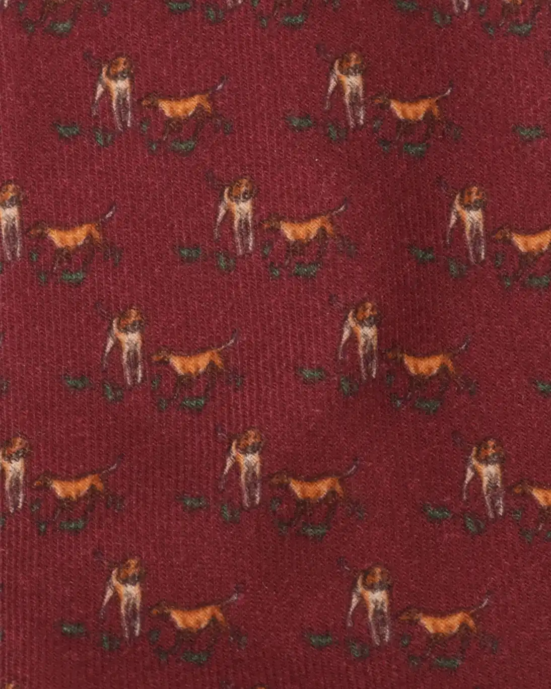 CORBATA BURDEOS CON PERROS FULHAM