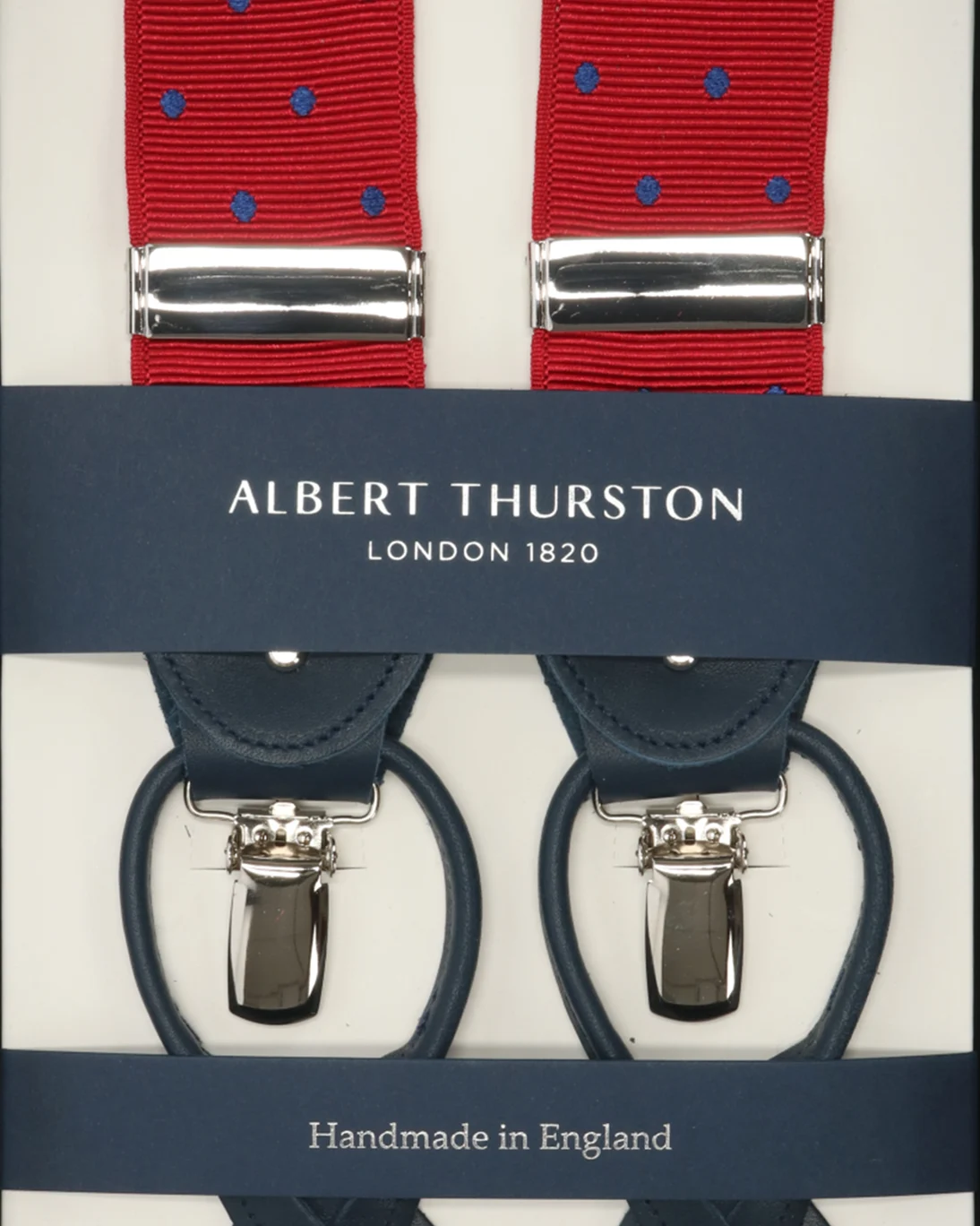 BRETELLES ROUGES ALBERT THURSTON