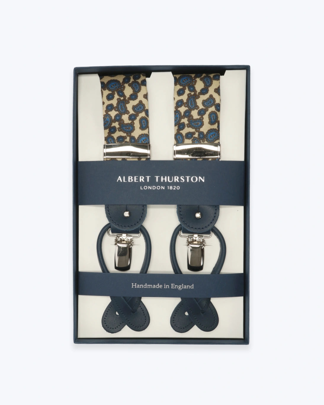 ALBERT THURSTON AMOEBA PRINT BRACES