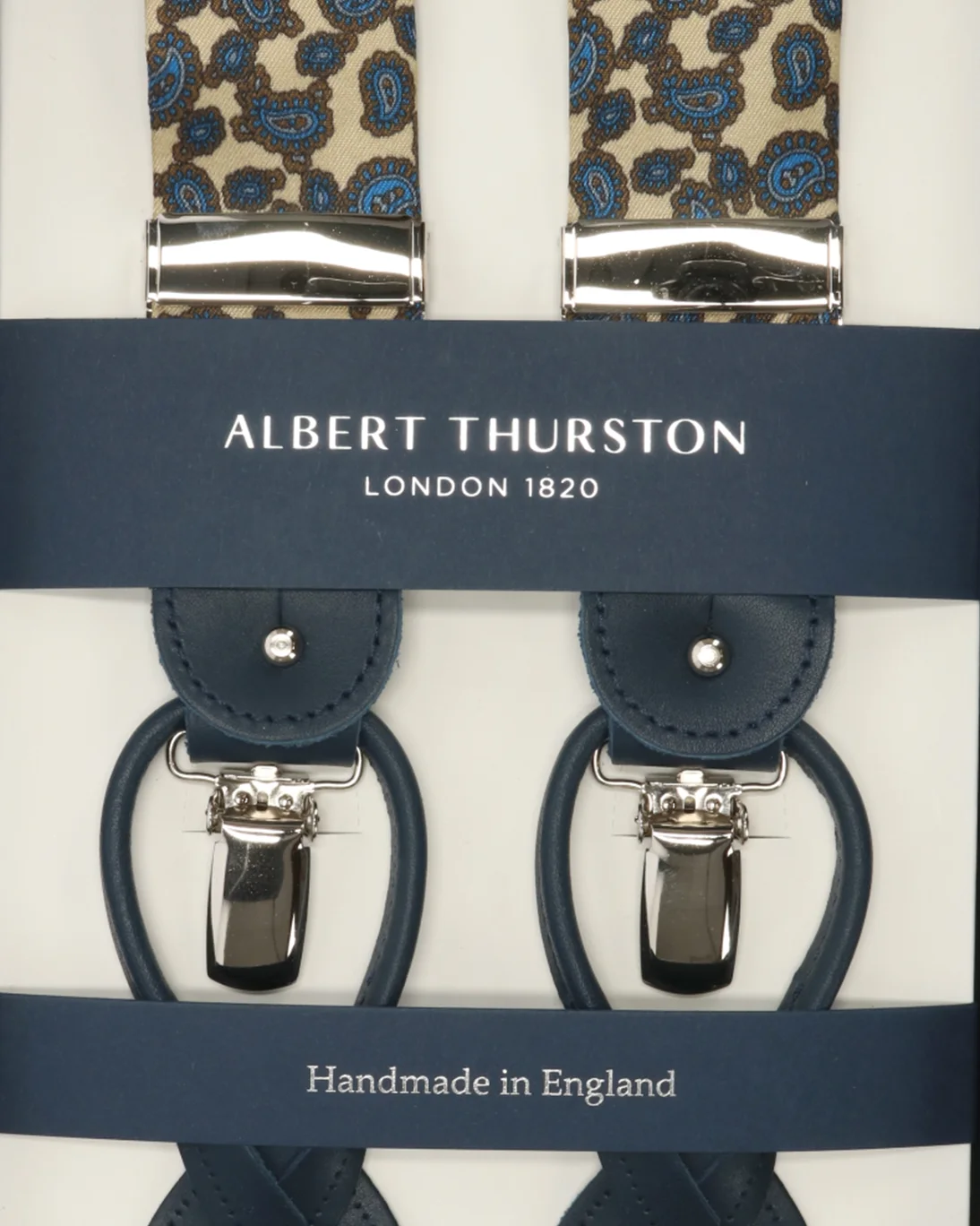 ALBERT THURSTON AMOEBA PRINT BRACES
