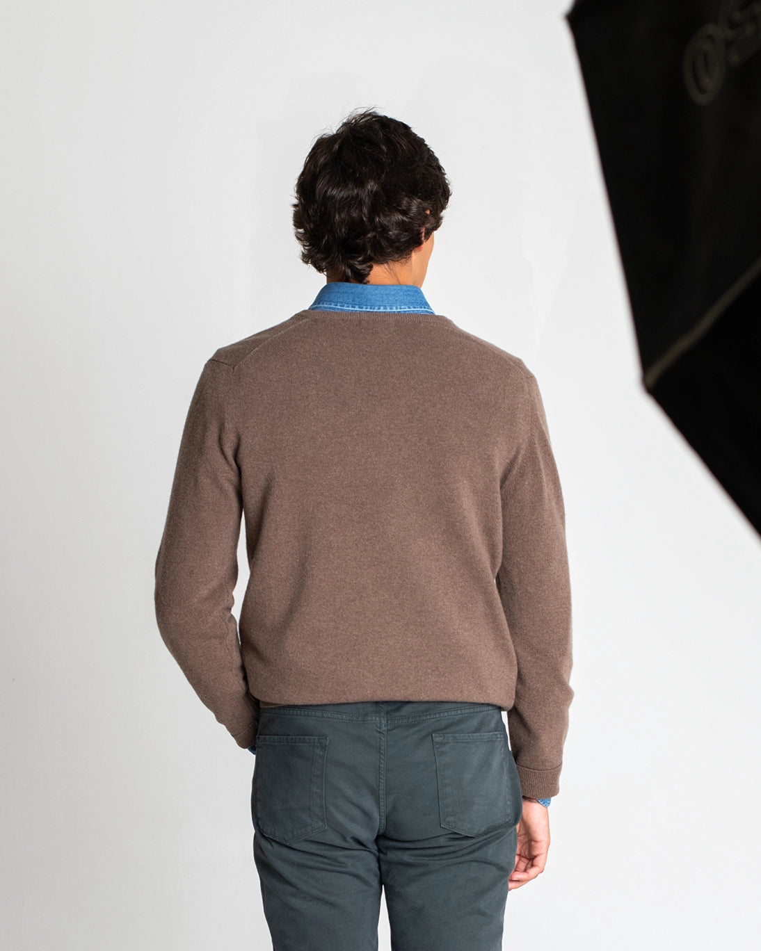 JERSEY DE PICO MARRÓN TWAY