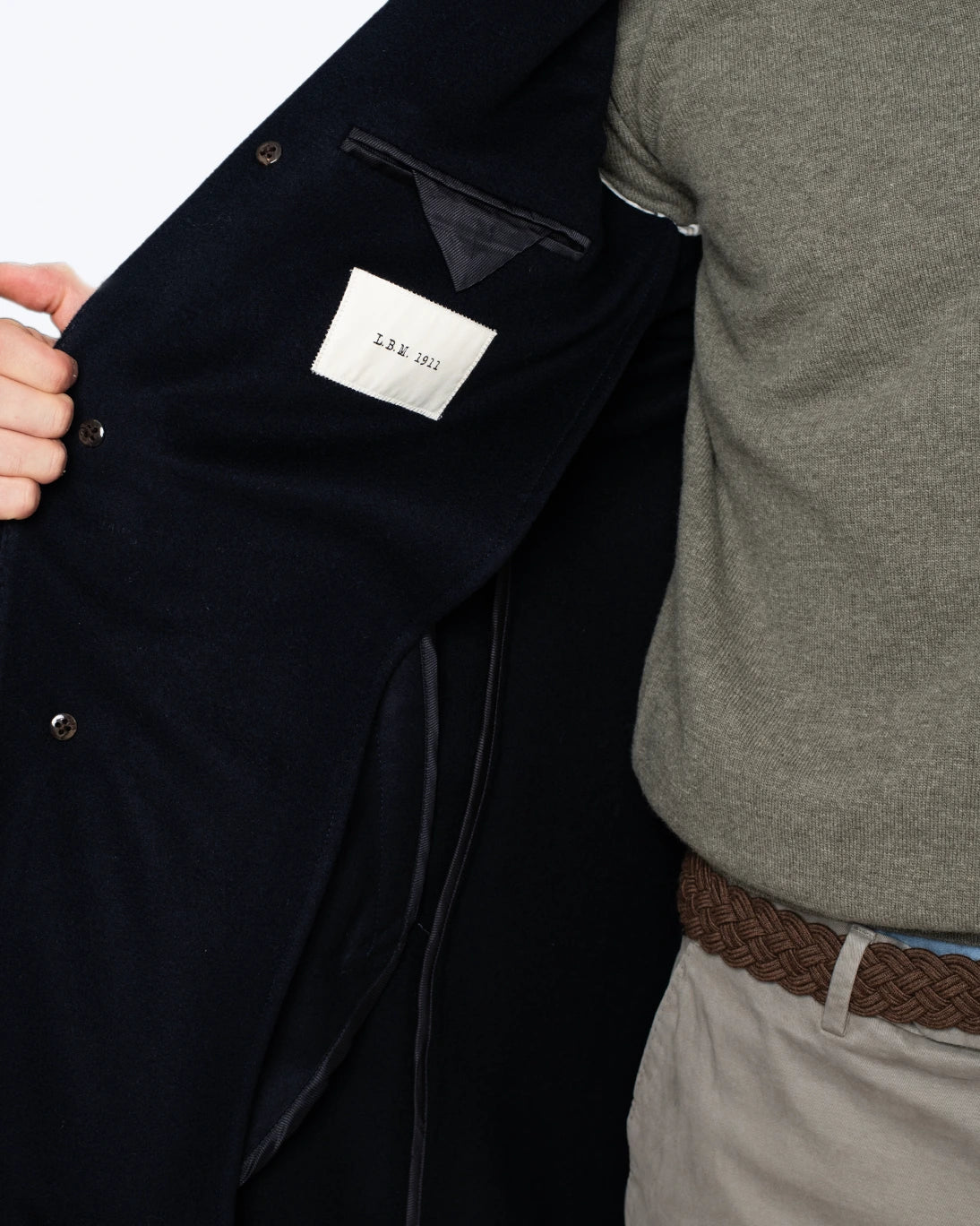 ABRIGO DE PAÑO NAVY L.B.M. 1911