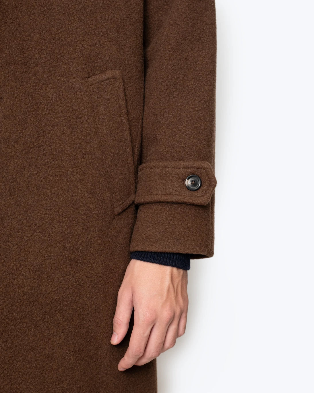 ABRIGO MARRÓN CIRCOLO