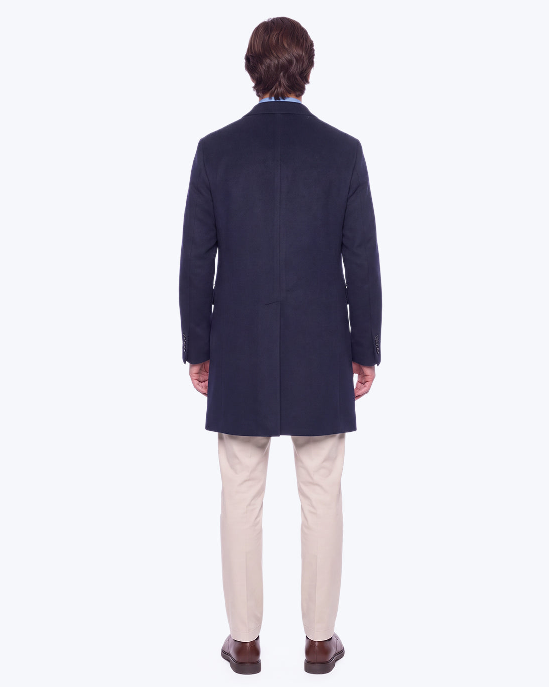 ABRIGO DE LANA NAVY PAOLONI