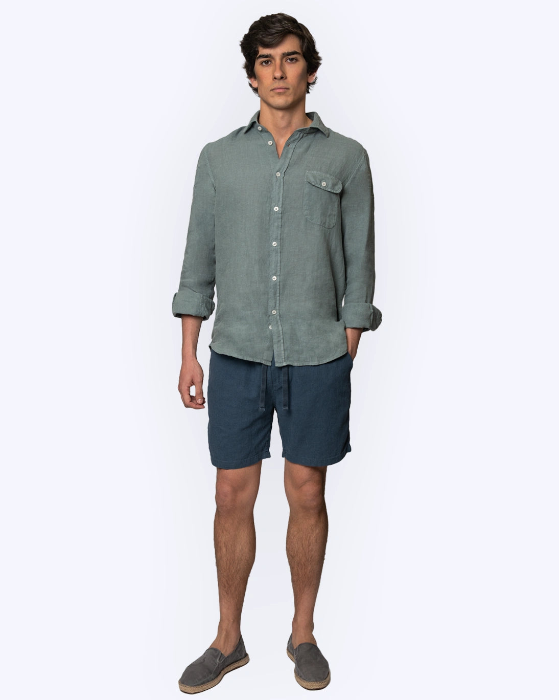 BERMUDAS CHINO DE LINO TWAY
