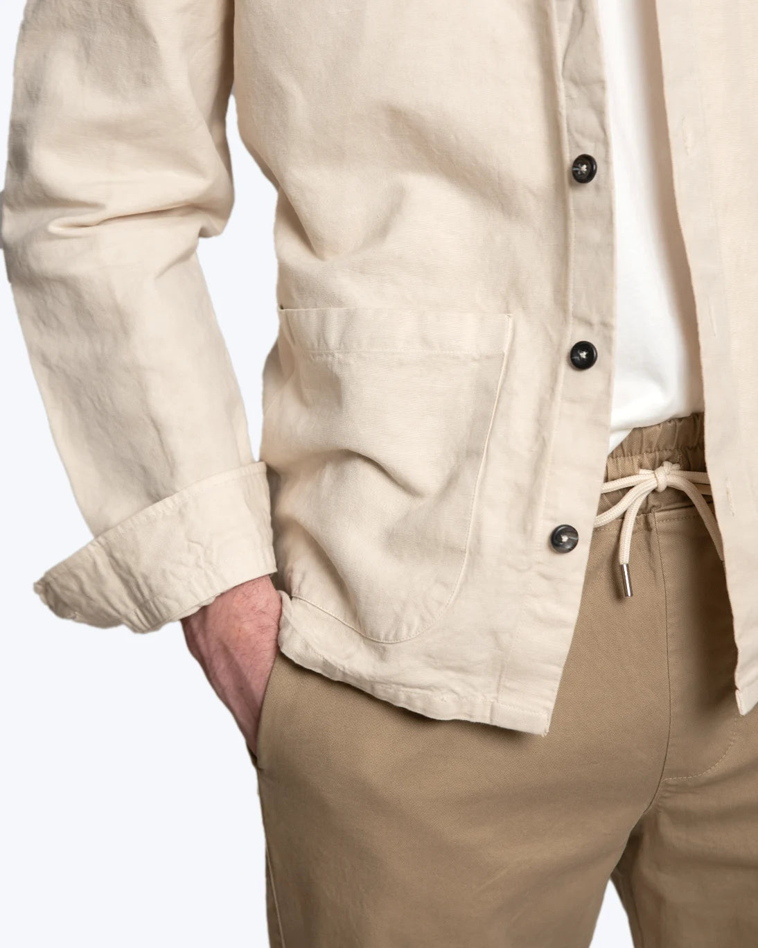 SURCHEMISE BEIGE GHIRARDELLI