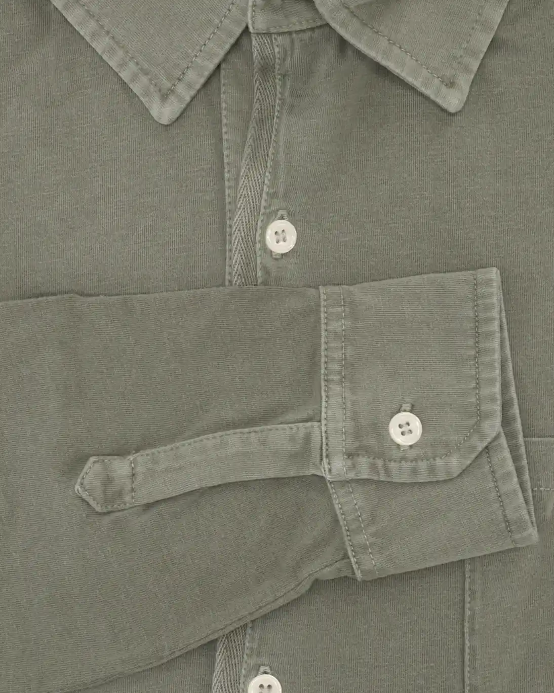 BREUER GREEN JERSEY SHIRT