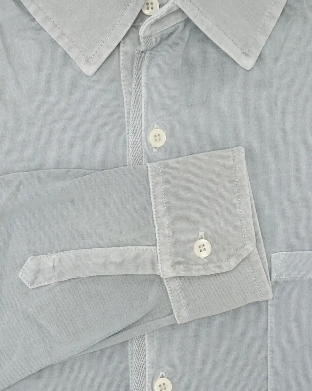 CHEMISE EN JERSEY GRIS BREUER