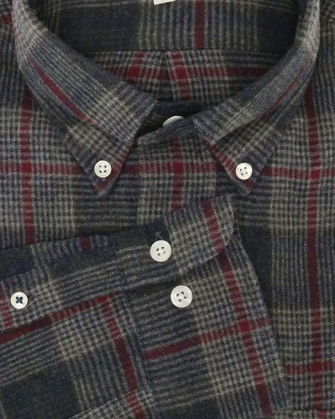 CAMISA ESCOCESA GRIS HARTFORD
