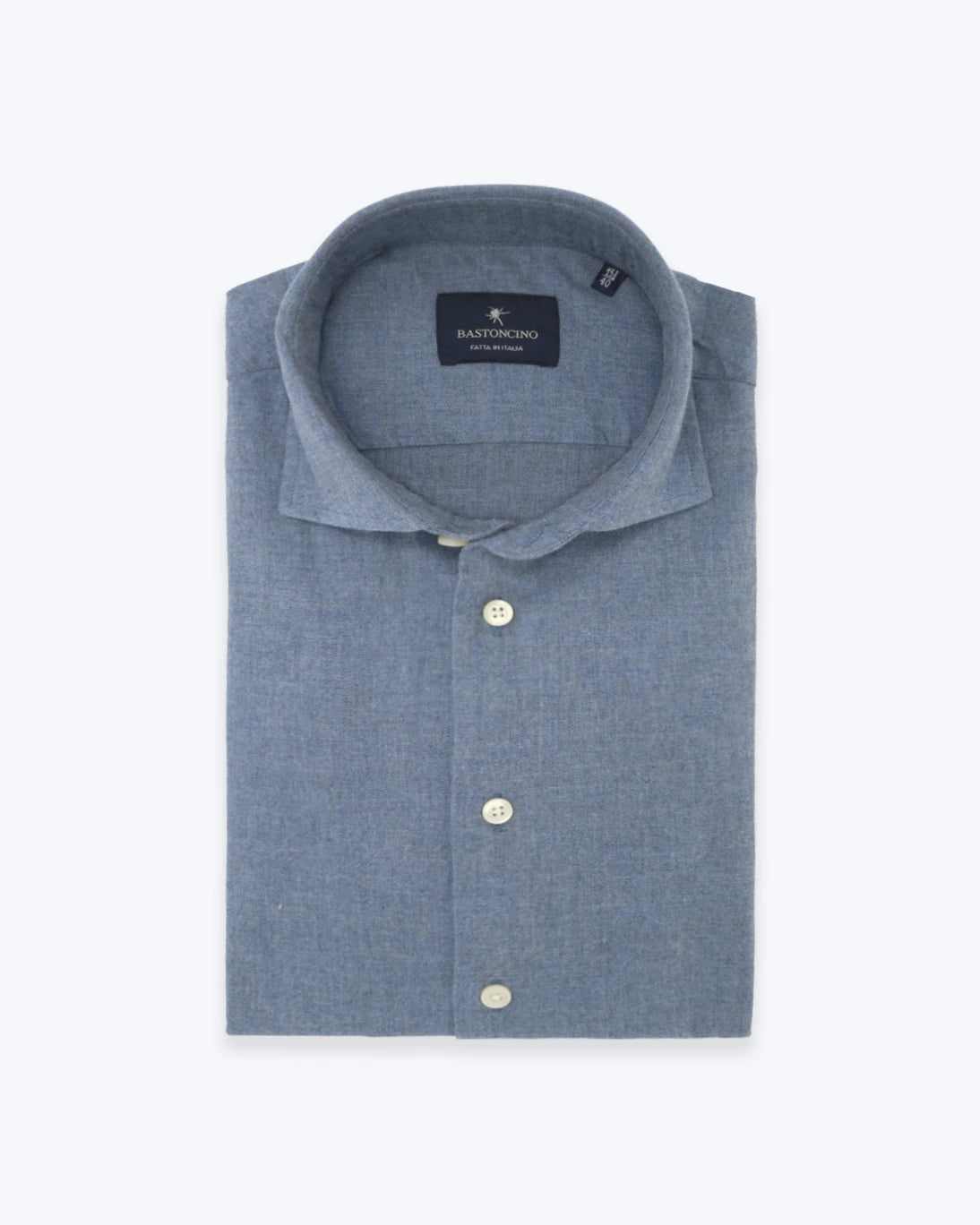 CAMISA AZUL BASTONCINO