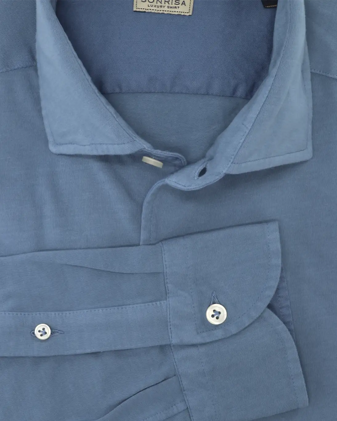 CAMISA JERSEY AZUL SONRISA