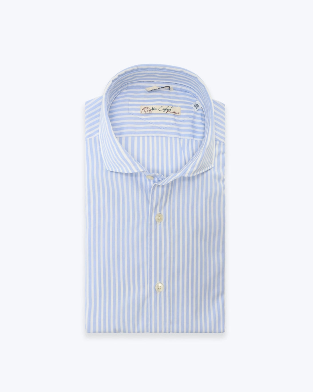 CAMISA DE RAYAS AZULES Y BLANCAS NEW ENGLAND