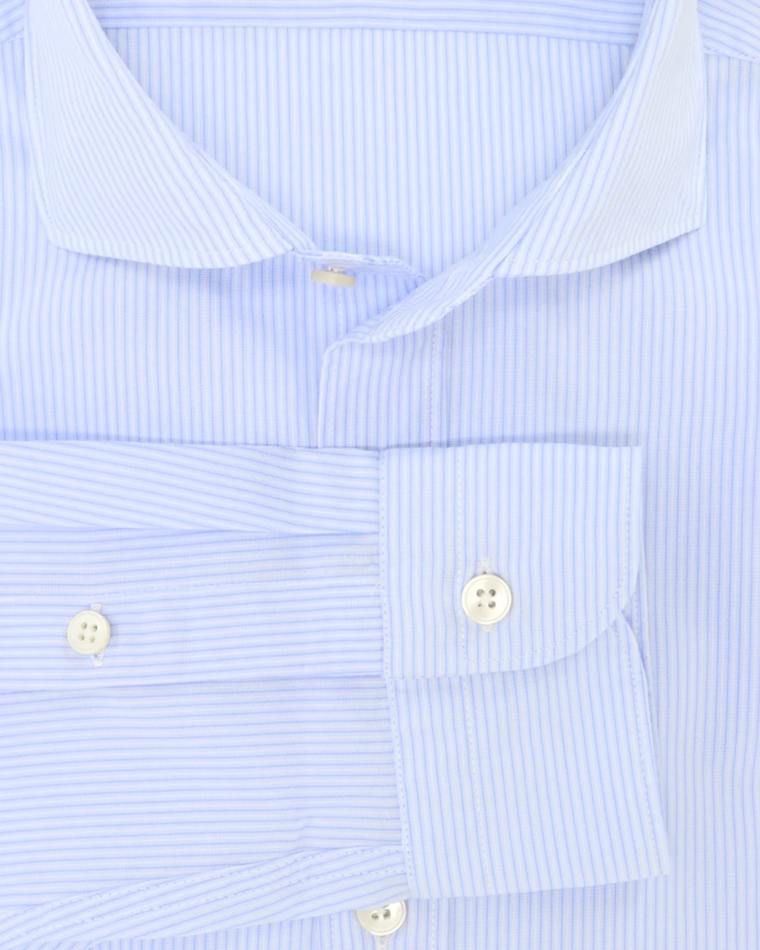 CAMISA AZUL DE RAYAS FINAS NEW ENGLAND