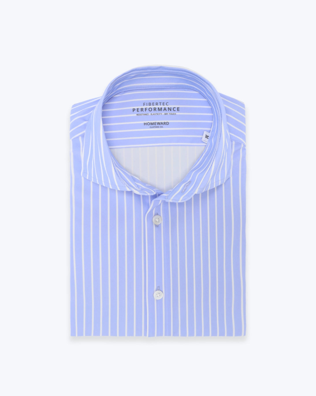 CAMISA AZUL DE RAYAS HOMEWARD
