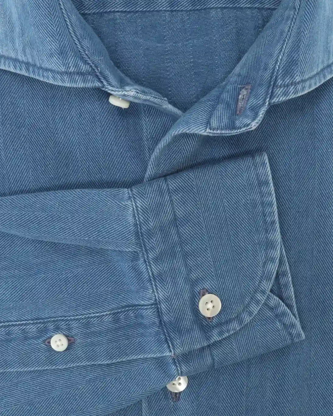 CAMISA DE ESPIGA DENIM NEW ENGLAND