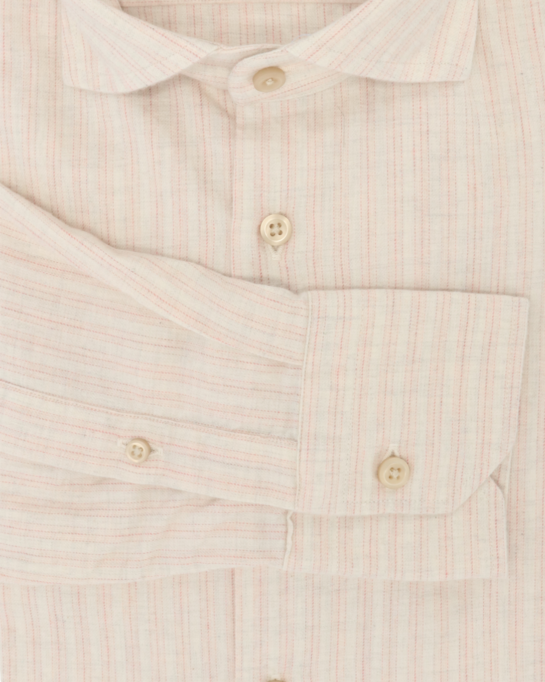 CAMISA BASTONCINO RAYA ROSA