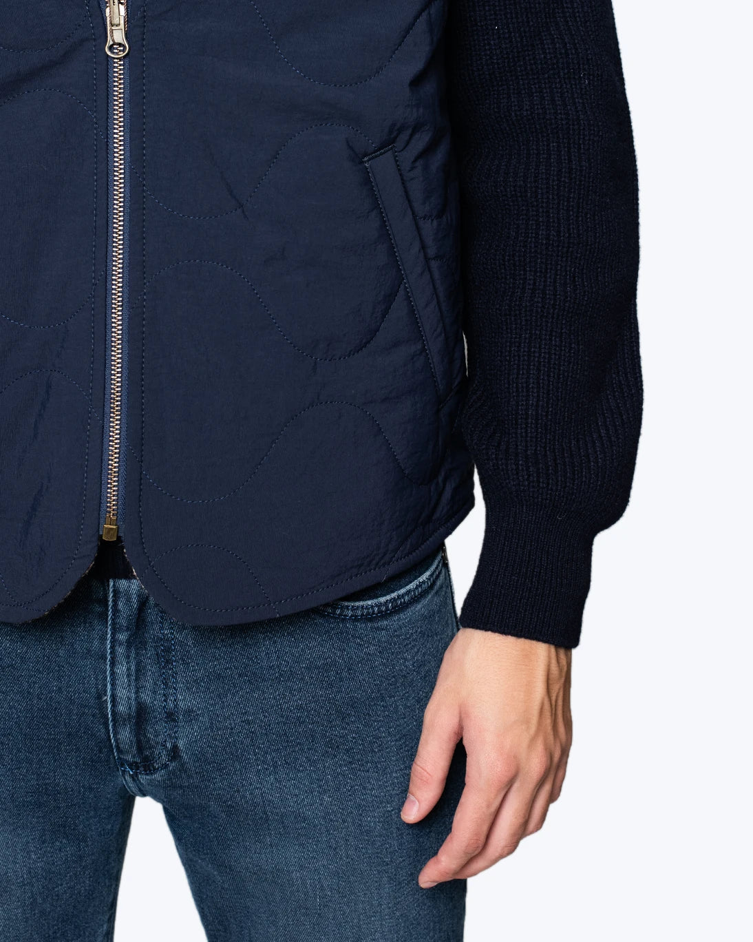 CHALECO REVERSIBLE AZUL CHESAPEAKE`S