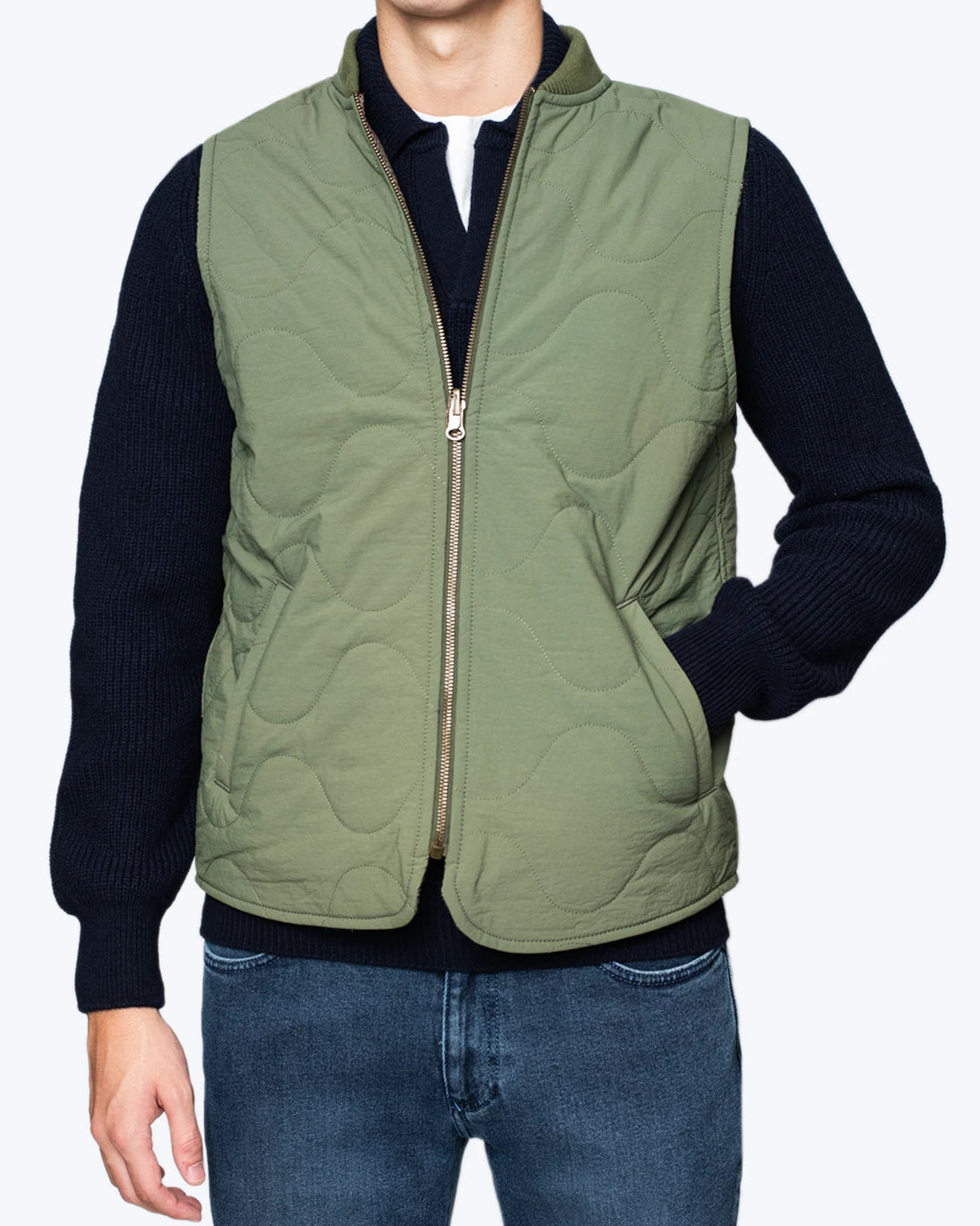 CHALECO REVERSIBLE VERDE CHESAPEAKE`S