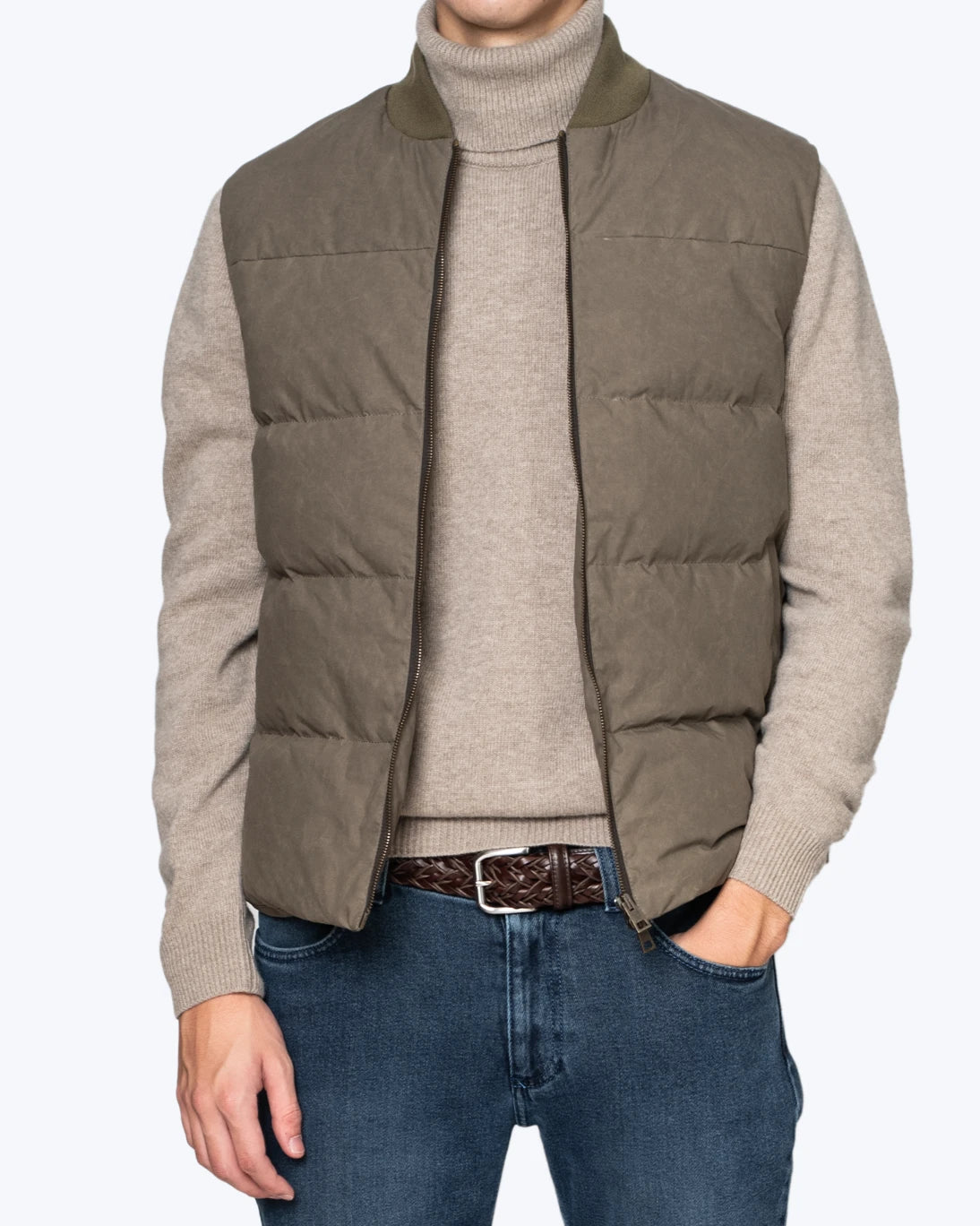 CHALECO VERDE L´IMPERMEABILE