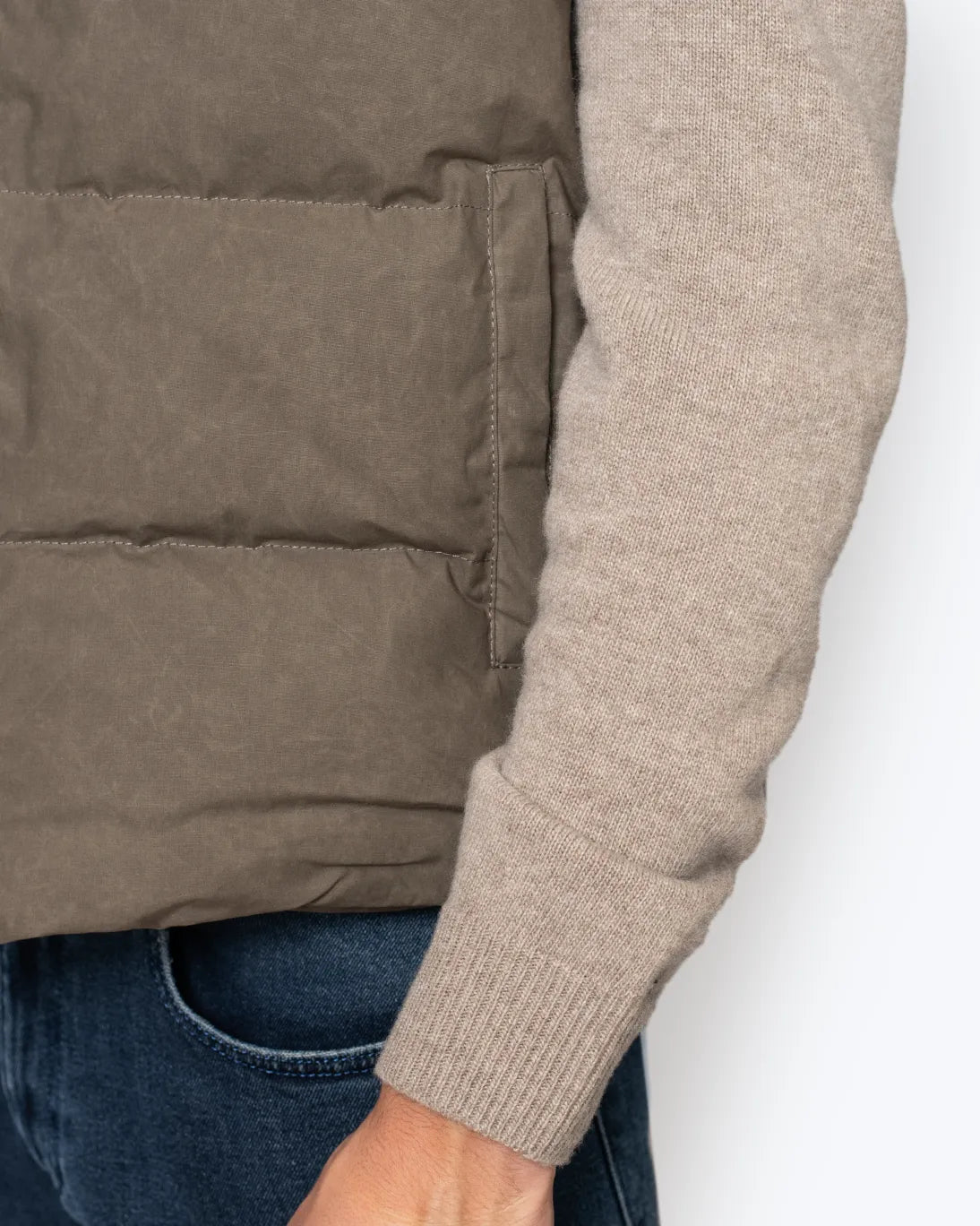 CHALECO VERDE L´IMPERMEABILE