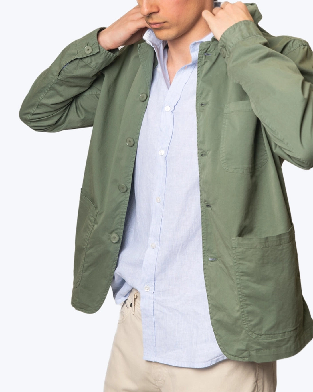 CHAQUETA VERDE TWAY