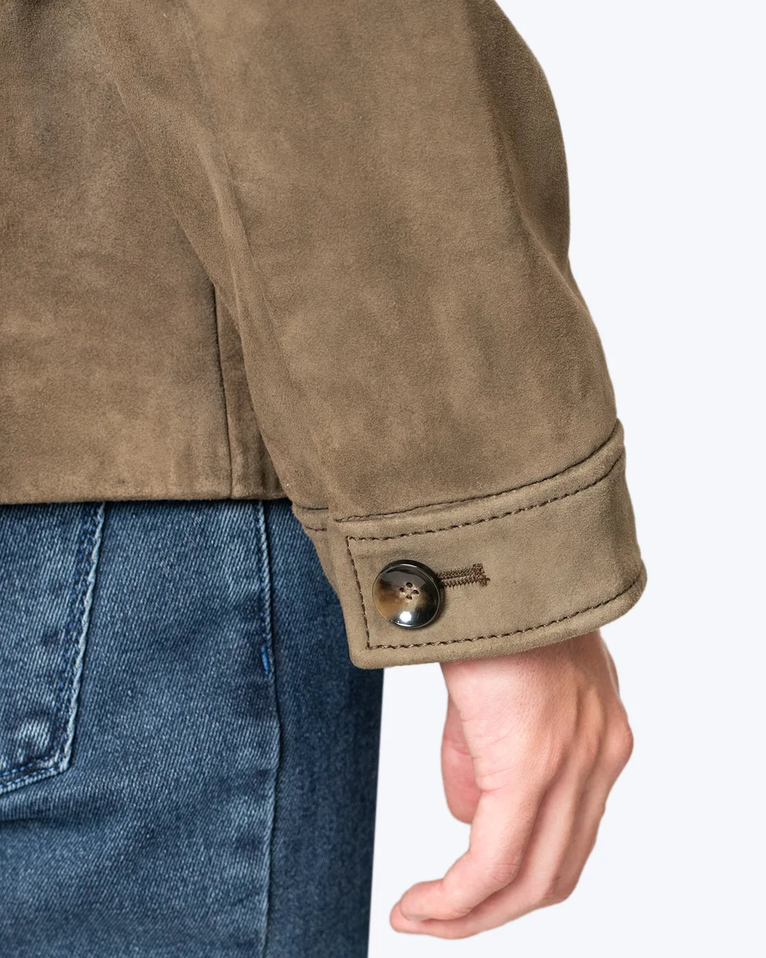 CAZADORA VERDE DE PIEL THE JACK LEATHERS