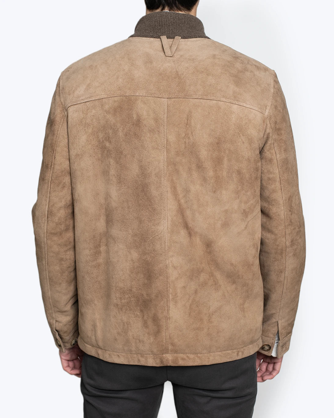 CAZADORA DE ANTE BEIGE VALSTAR