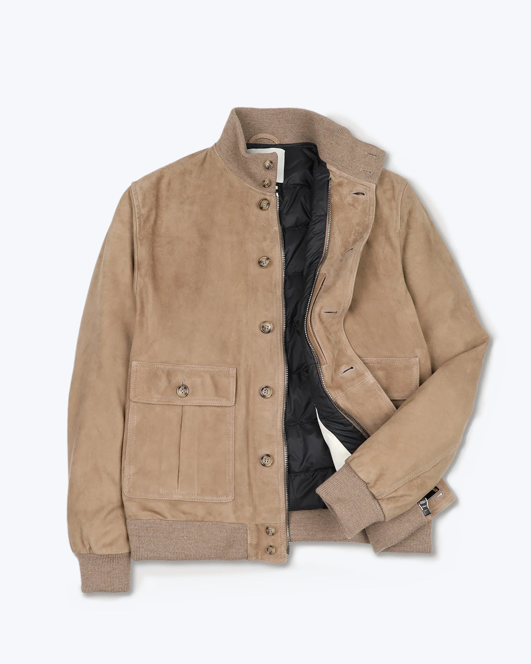 CAZADORA DE ANTE BEIGE VALSTAR