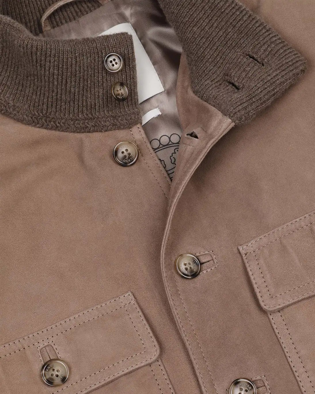 CAZADORA DE ANTE BEIGE VALSTAR