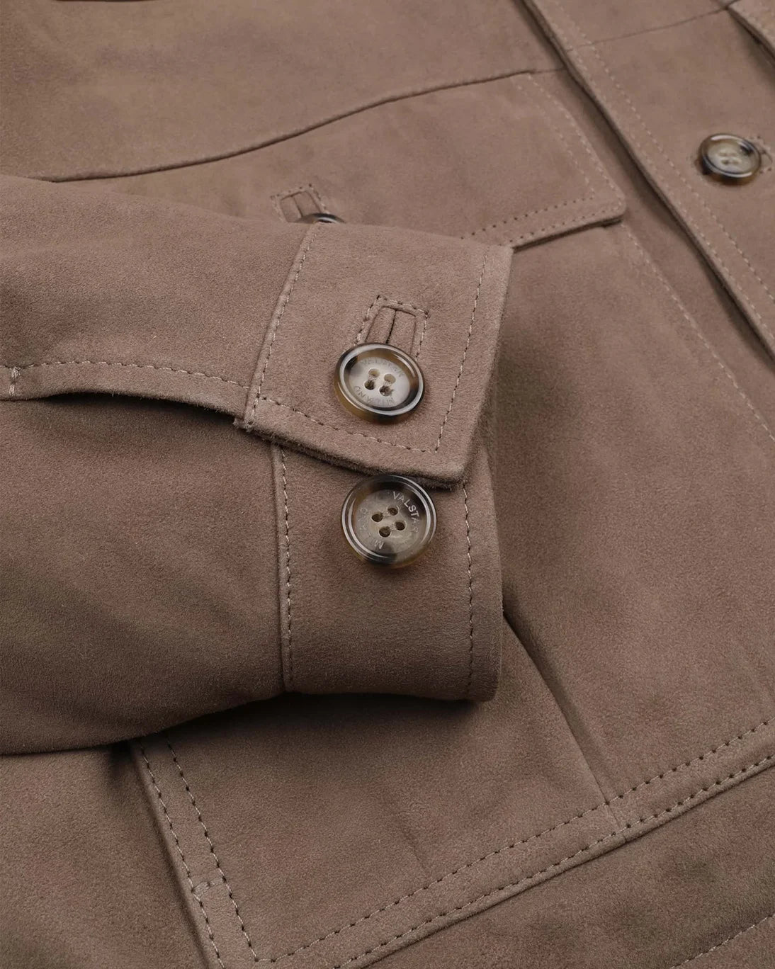CAZADORA DE ANTE BEIGE VALSTAR