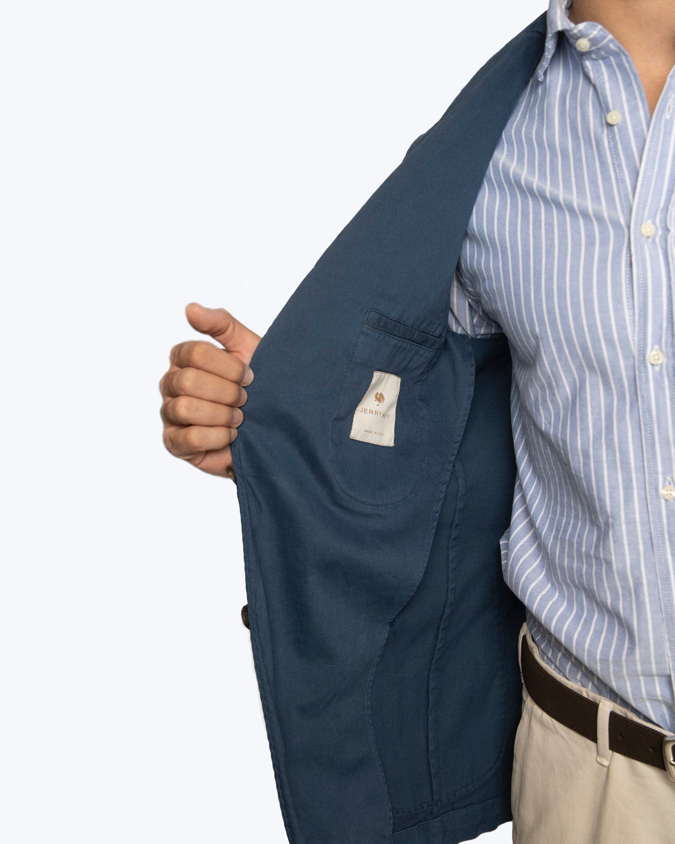 BLAZER AZUL JERRY KEY