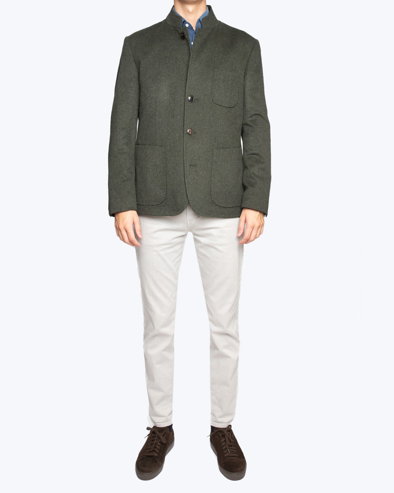 MAXIMILIAN MAO COLLAR BLAZER