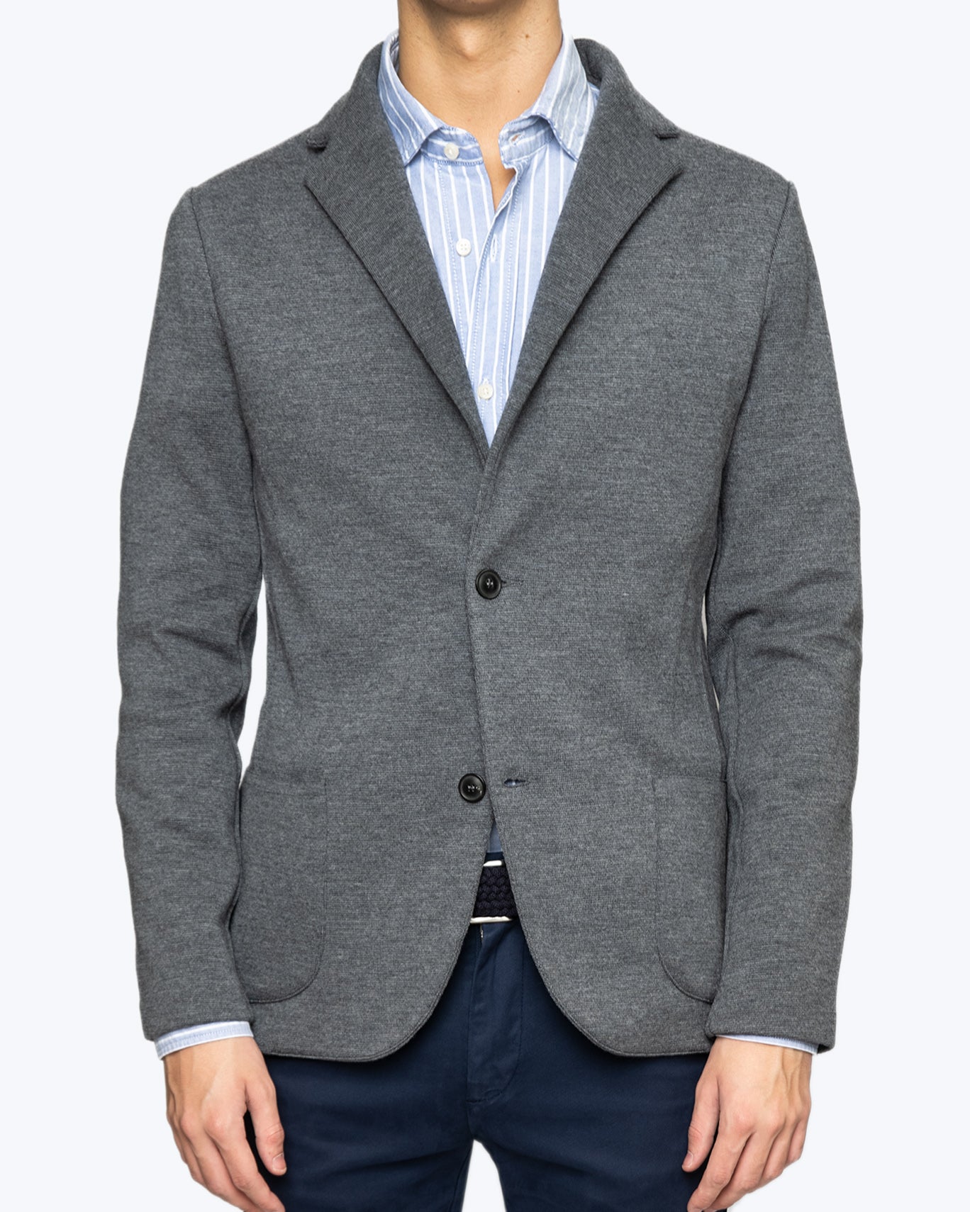 BLAZER DE LANA GRIS GRAN SASSO FOR FULHAM