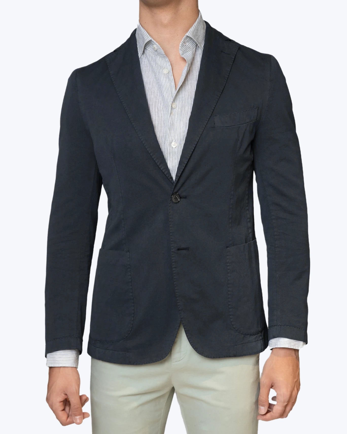 BLAZER BLEU JERRY KEY