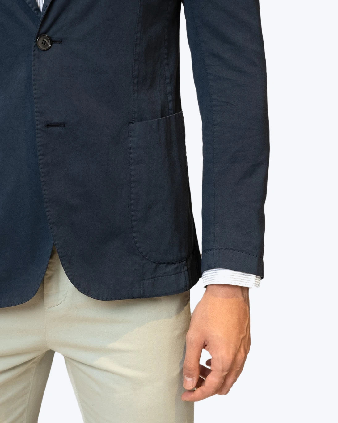 BLAZER BLEU JERRY KEY