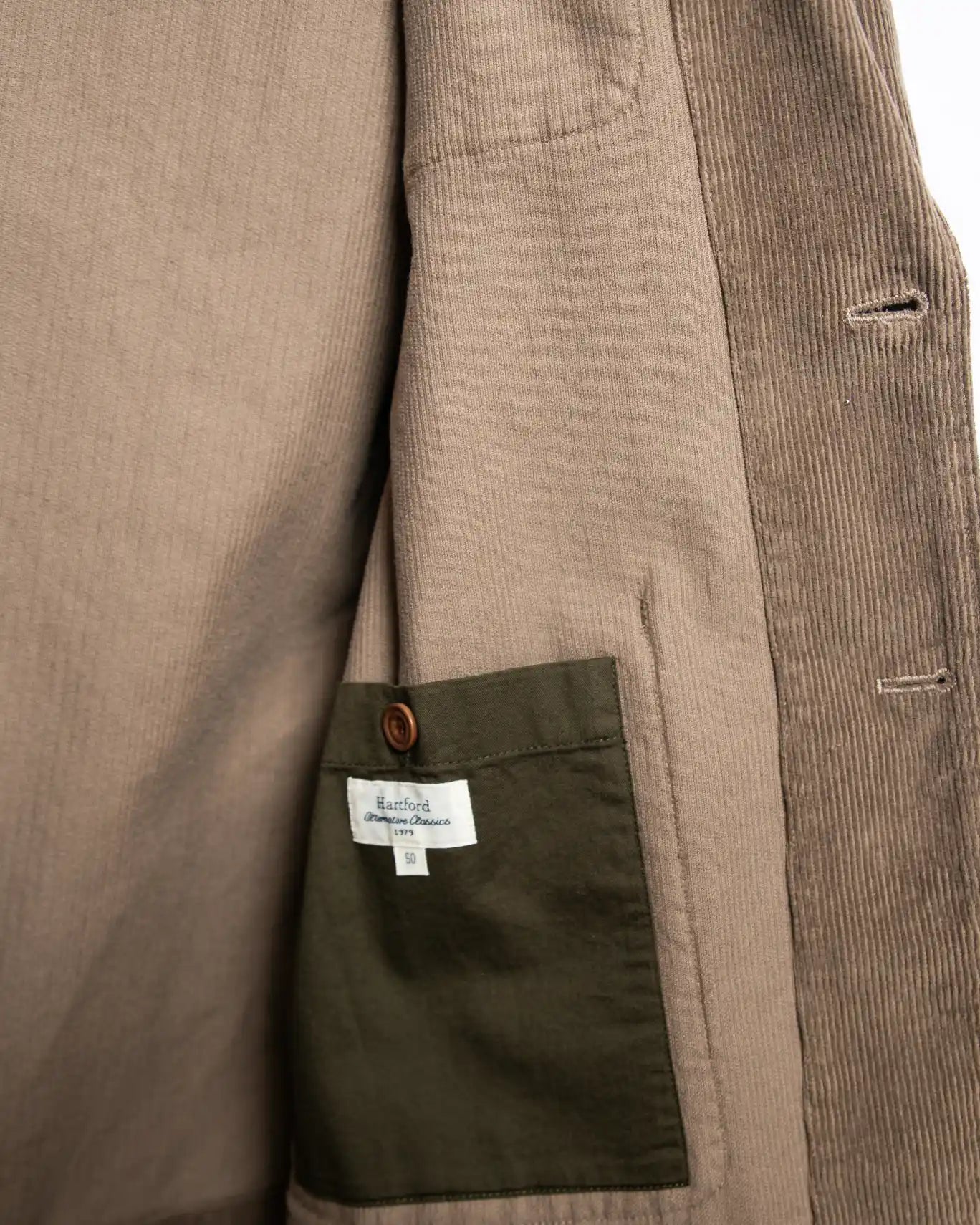 BLAZER DE PANA MARRÓN HARTFORD
